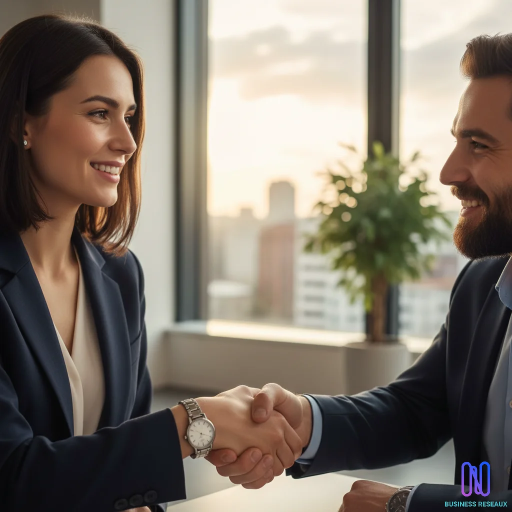 Accompagnement bienveillant et 20 ans d'expertise en courtage financier Business Réseaux.