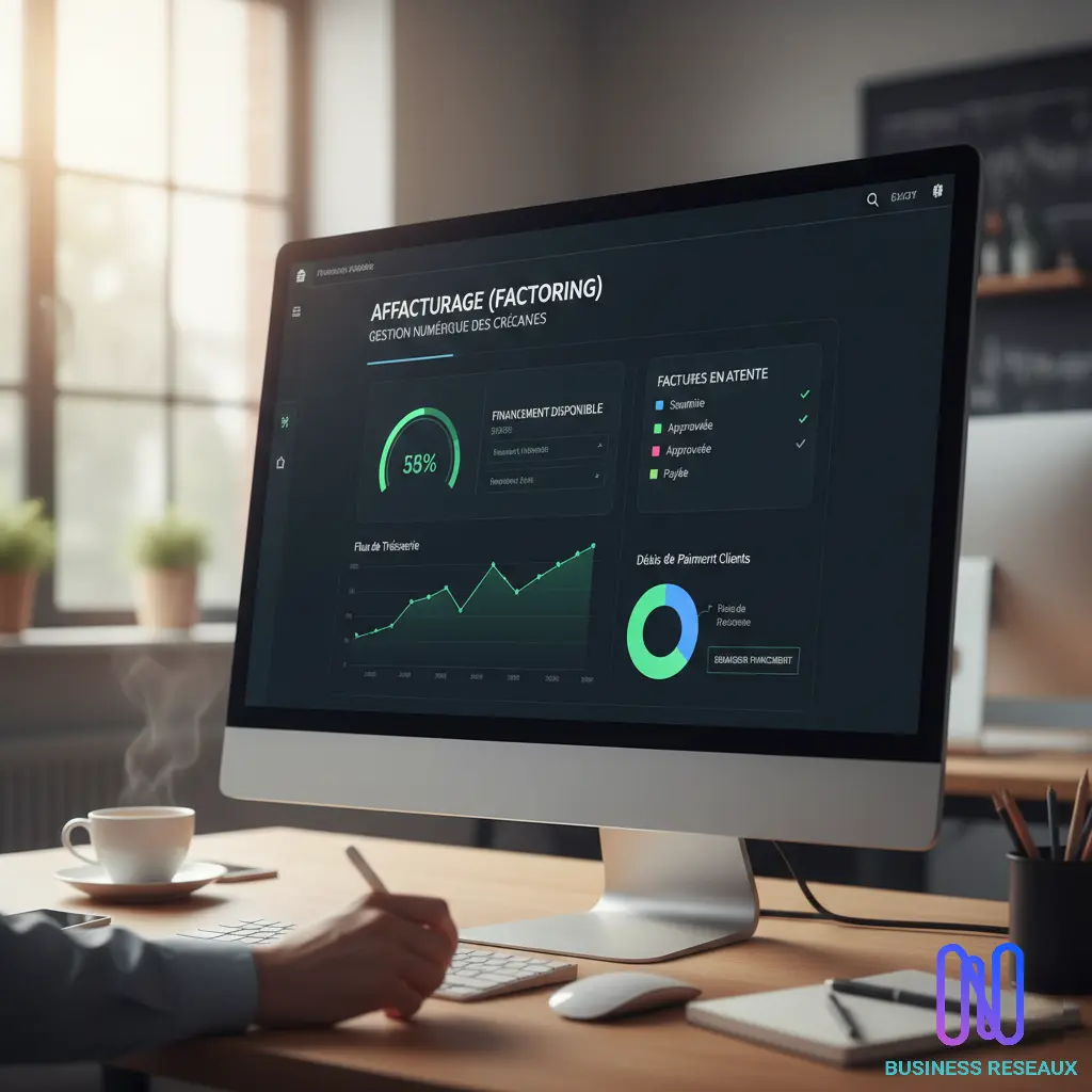 Courtier Business Réseaux : solutions d'affacturage et factoring pour financement de factures et optimisation du BFR