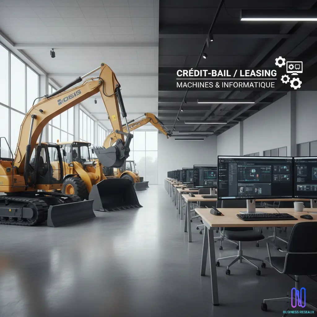 Courtier Business Réseaux : solutions de crédit-bail matériel industriel et leasing informatique pour entreprises en France