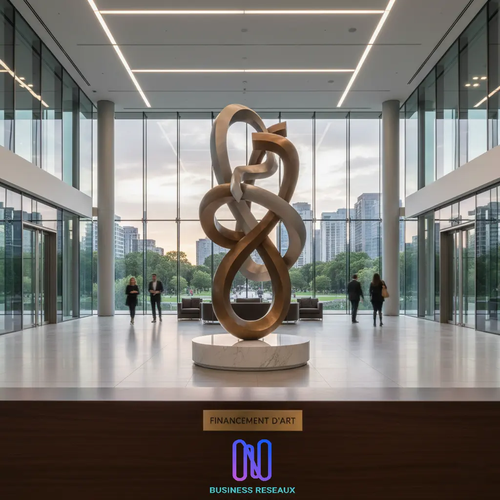 Courtier Business Réseaux : leasing d'art et défiscalisation par achat d'œuvres d'art pour entreprises